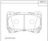 HYUNDAI 581013NA02 Brake Pad Set, disc brake